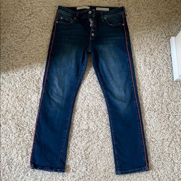 Pilcro and the letterpress jeans. Size 28. - Picture 1 of 2